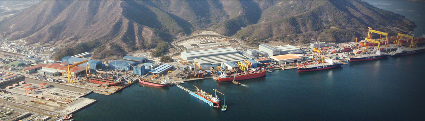 HSG 성동조선 야드 전경